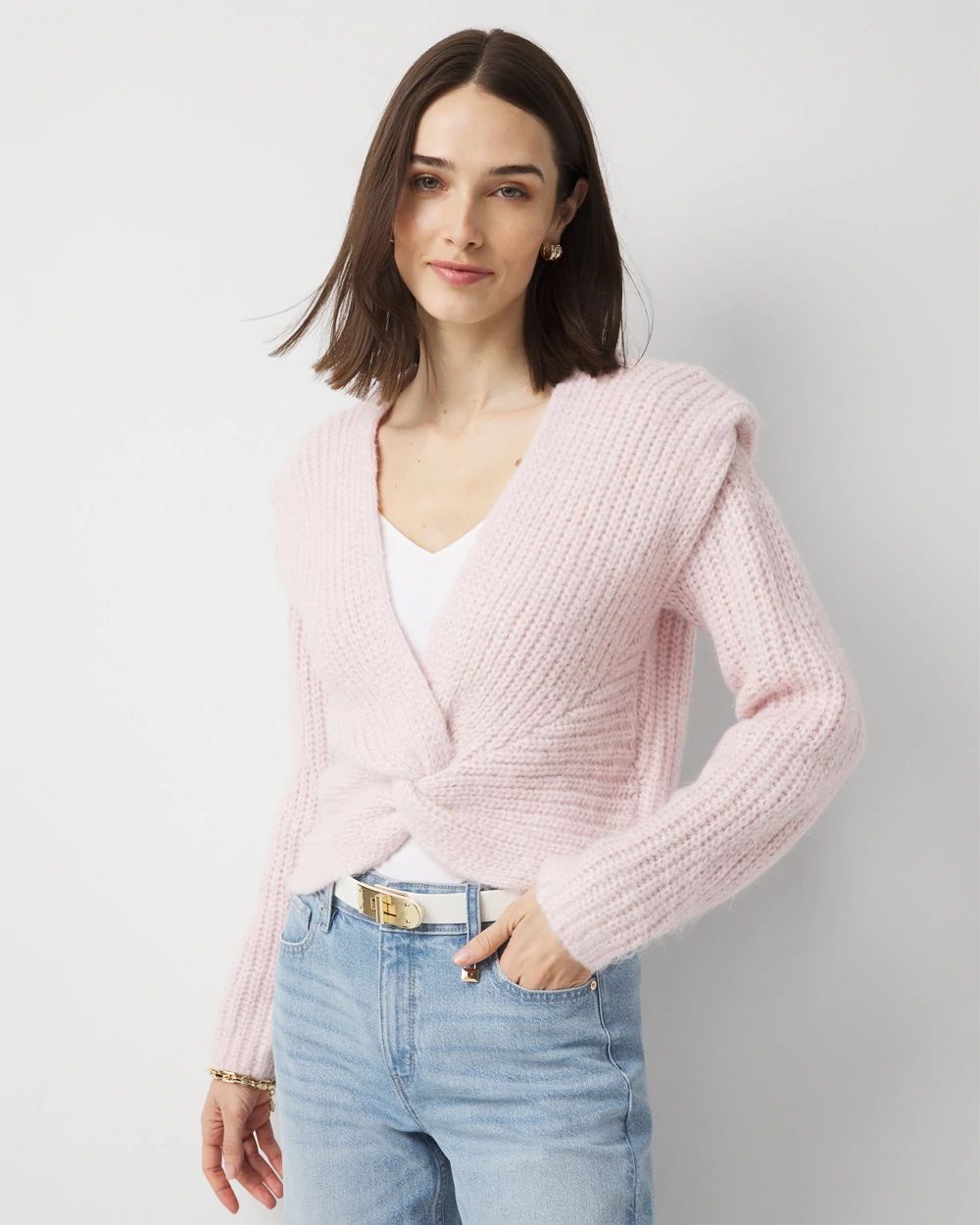 Front Twist Sweater | White House Black Market
